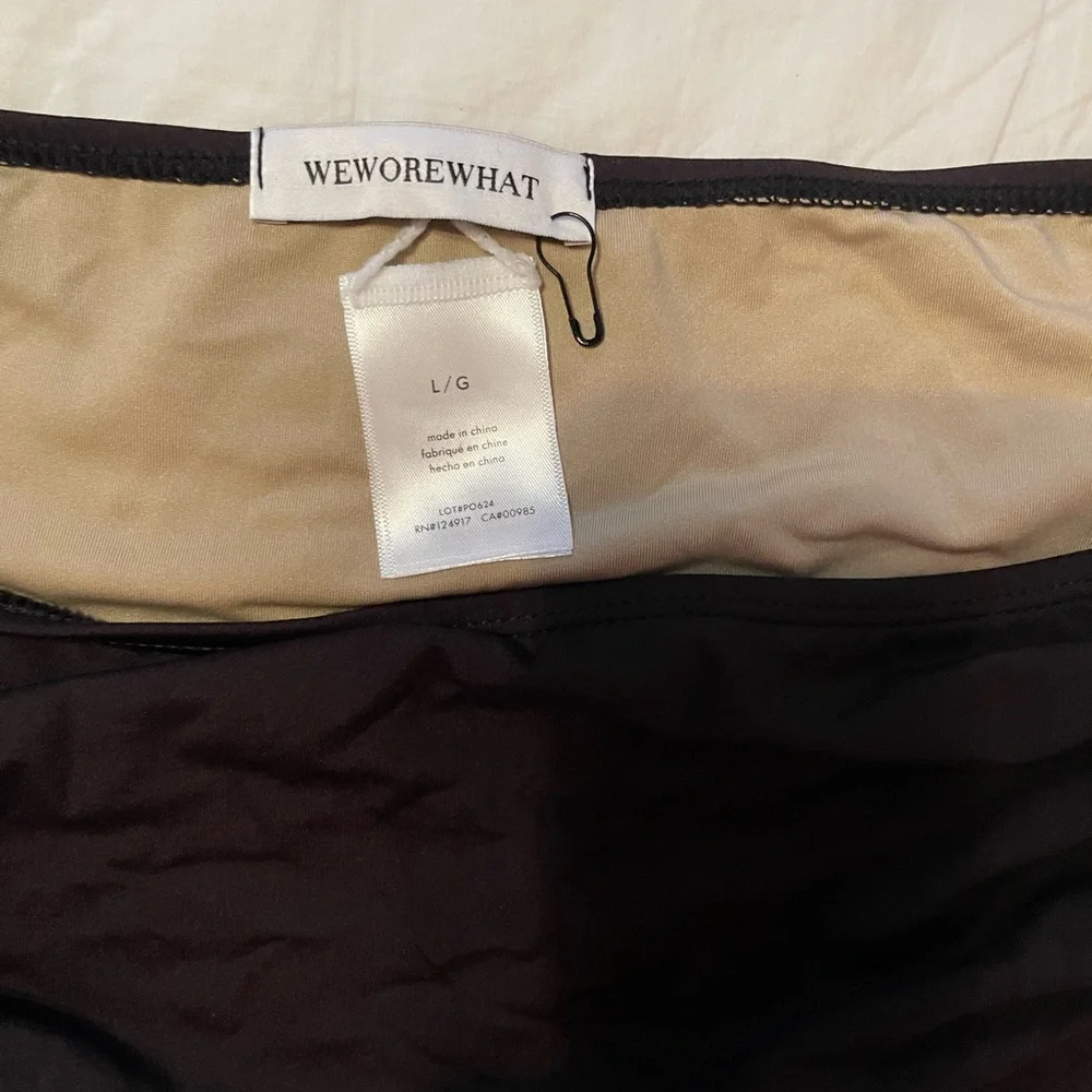 WeWoreWhat Black Bikini Bottoms